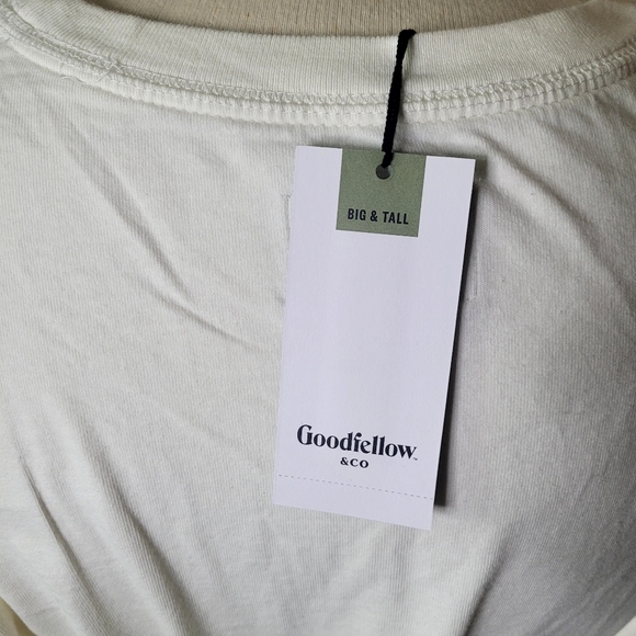 NEW! Men's Big & Tall Long Sleeve Pocket T-Shirt - Goodfellow & Co - Picture 4 of 8